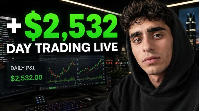 How I Made $2,532 In 2 Minutes Trading Nasdaq