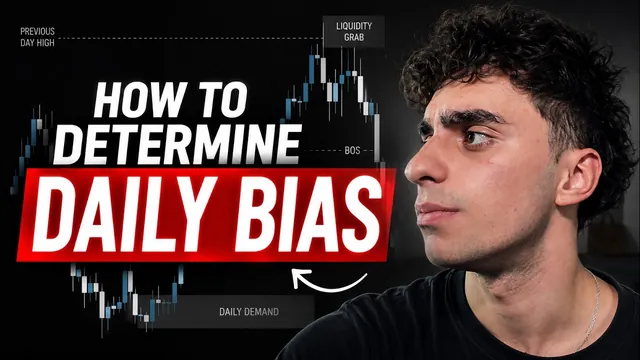 How To ACTUALLY Determine Daily Bias EASILY (+$1700 trade recap)